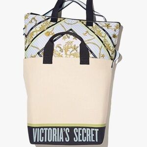 Victoria's Secret Cooler Tote Bag 2 in 1 Removable insulated Bag